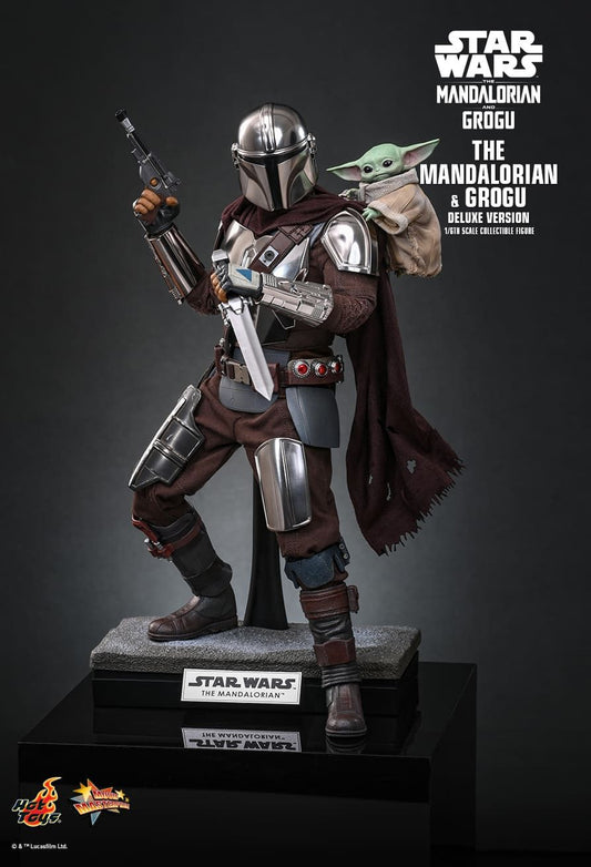 Hot Toys MMS872 - Star Wars : The Mandalorian & Grogu - Mandalorian And Grogu【Pre-Order】