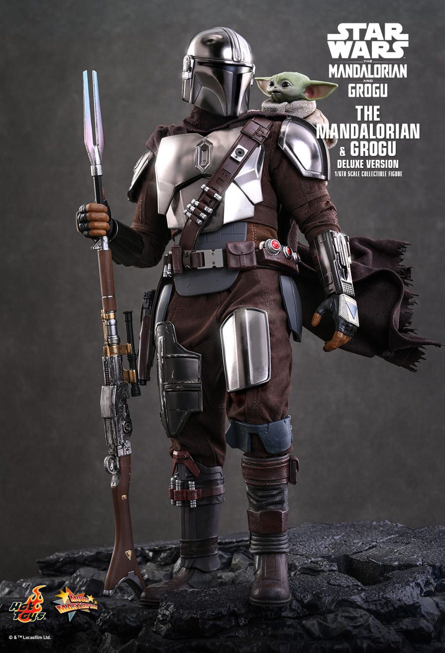 Hot Toys MMS872 - Star Wars : The Mandalorian & Grogu - Mandalorian And Grogu【Pre-Order】