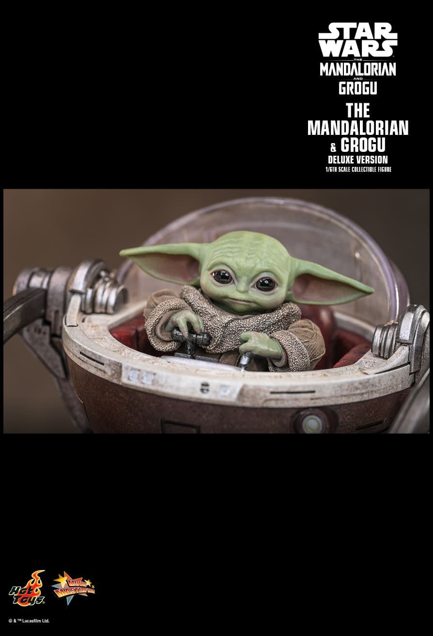 Hot Toys MMS872 - Star Wars : The Mandalorian & Grogu - Mandalorian And Grogu【Pre-Order】