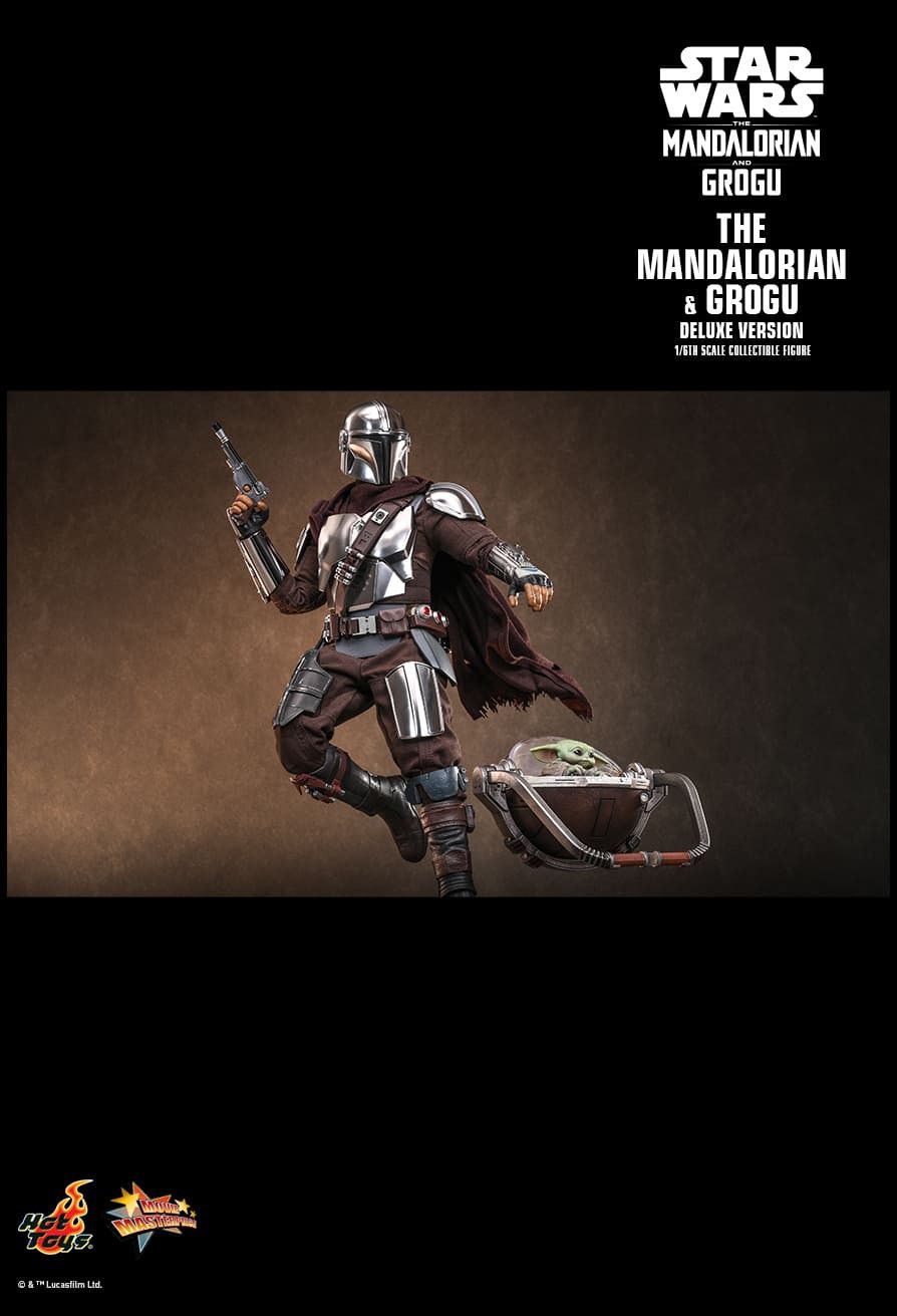 Hot Toys MMS872 - Star Wars : The Mandalorian & Grogu - Mandalorian And Grogu【Pre-Order】