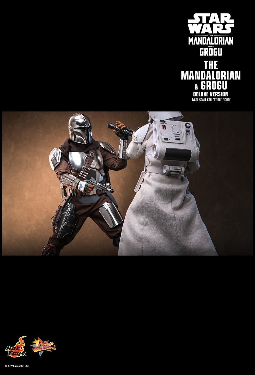Hot Toys MMS872 - Star Wars : The Mandalorian & Grogu - Mandalorian And Grogu【Pre-Order】