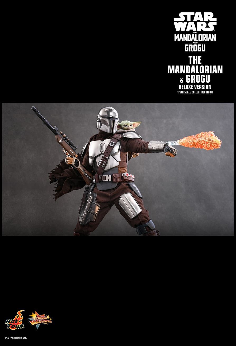 Hot Toys MMS872 - Star Wars : The Mandalorian & Grogu - Mandalorian And Grogu【Pre-Order】