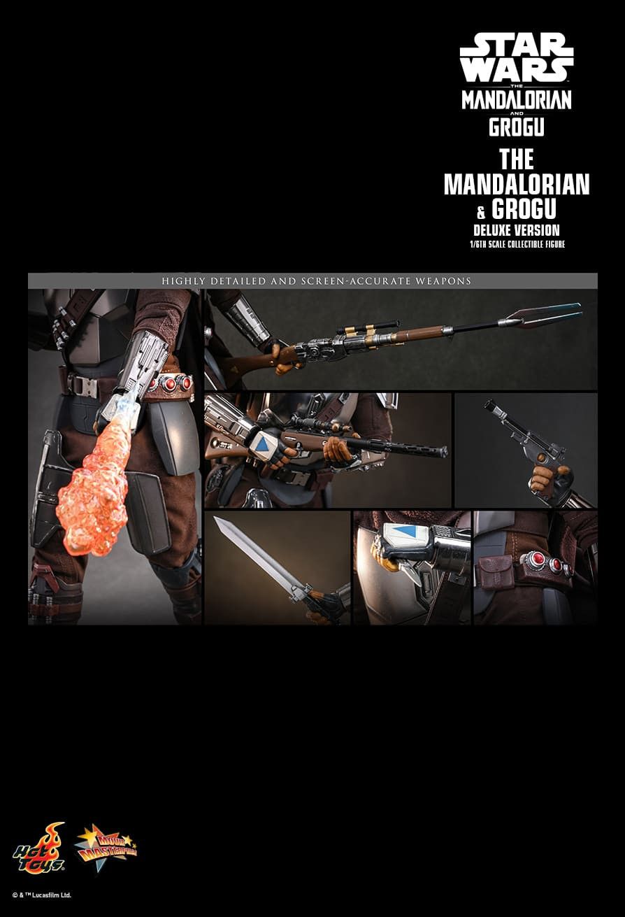 Hot Toys MMS872 - Star Wars : The Mandalorian & Grogu - Mandalorian And Grogu【Pre-Order】