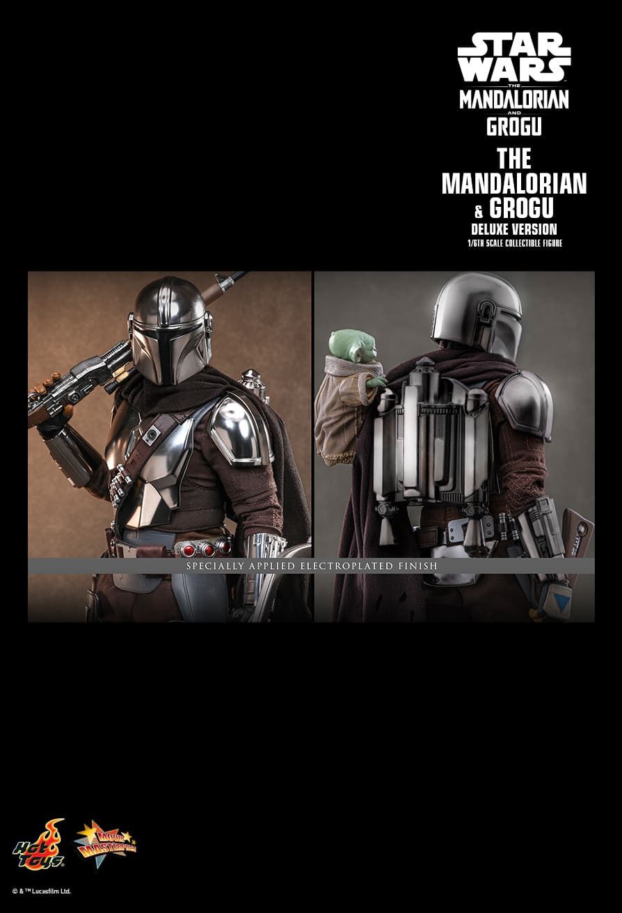 Hot Toys MMS872 - Star Wars : The Mandalorian & Grogu - Mandalorian And Grogu【Pre-Order】