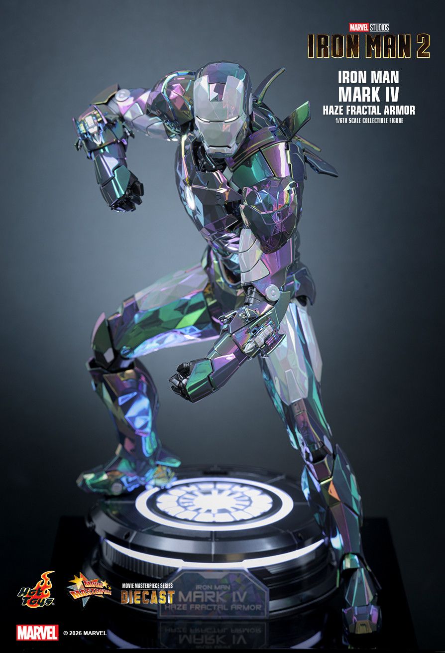 Hot Toys MMS855D79 - Marvel Comics - Iron Man 2 - Iron Man Mark IV Haze Fractal Armor【Pre-Order】
