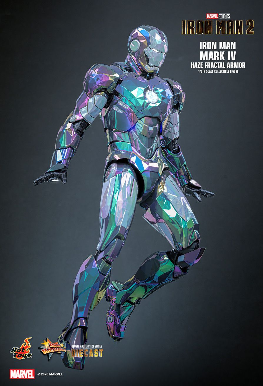 Hot Toys MMS855D79 - Marvel Comics - Iron Man 2 - Iron Man Mark IV Haze Fractal Armor【Pre-Order】