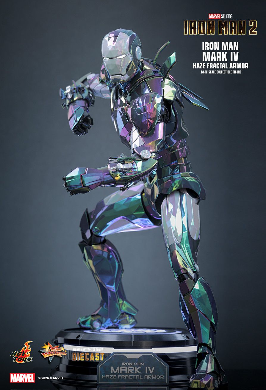 Hot Toys MMS855D79 - Marvel Comics - Iron Man 2 - Iron Man Mark IV Haze Fractal Armor【Pre-Order】