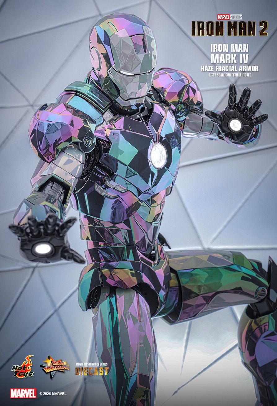 Hot Toys MMS855D79 - Marvel Comics - Iron Man 2 - Iron Man Mark IV Haze Fractal Armor【Pre-Order】