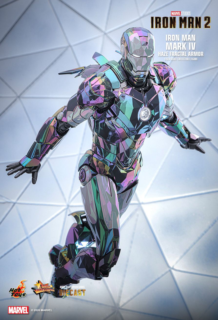Hot Toys MMS855D79 - Marvel Comics - Iron Man 2 - Iron Man Mark IV Haze Fractal Armor【Pre-Order】