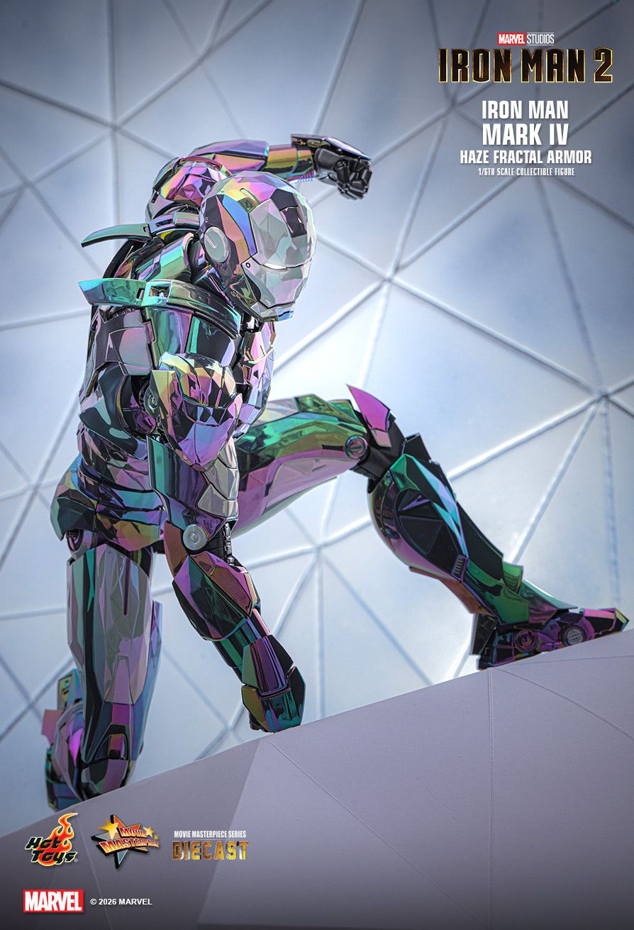 Hot Toys MMS855D79 - Marvel Comics - Iron Man 2 - Iron Man Mark IV Haze Fractal Armor【Pre-Order】