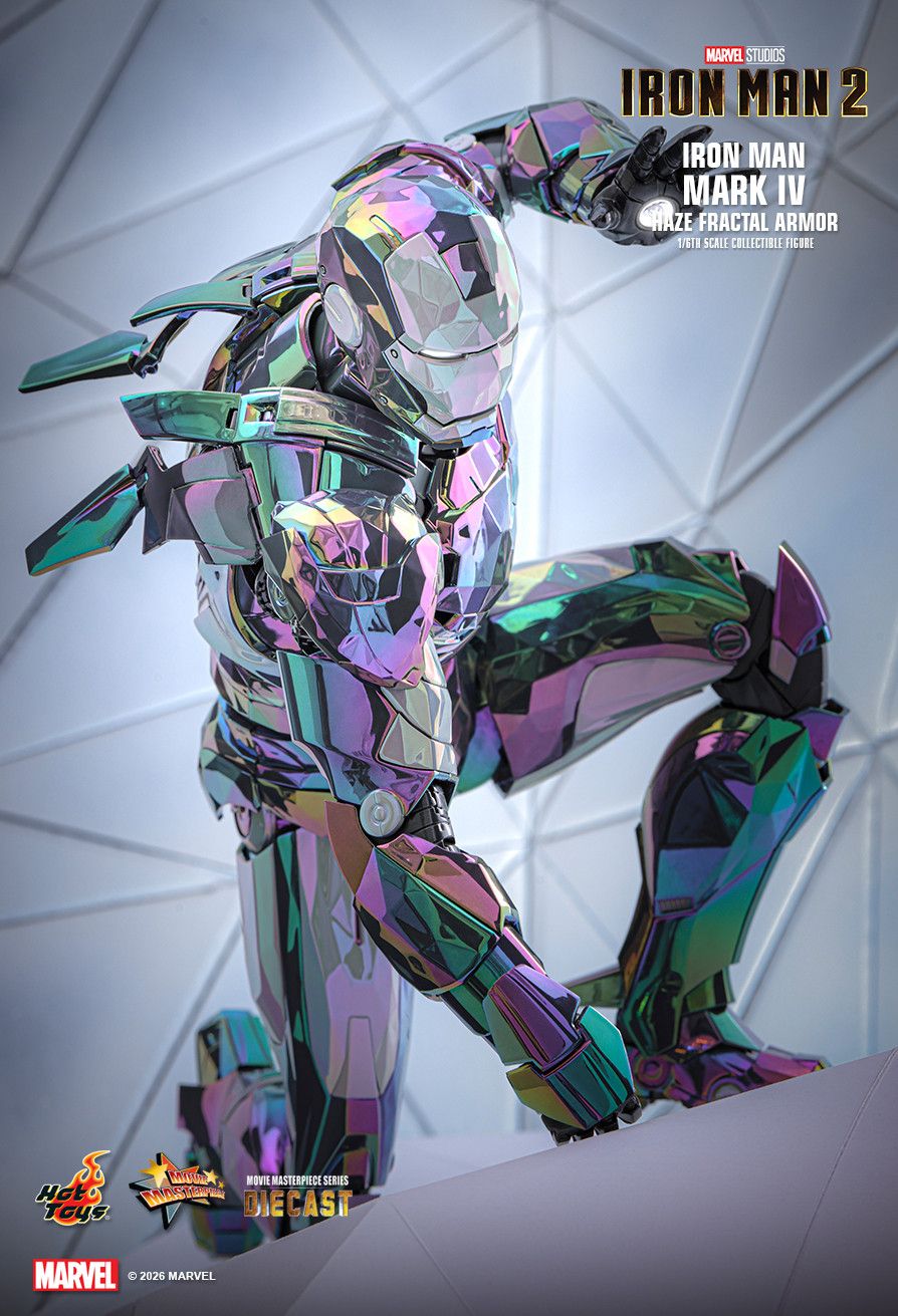 Hot Toys MMS855D79 - Marvel Comics - Iron Man 2 - Iron Man Mark IV Haze Fractal Armor【Pre-Order】