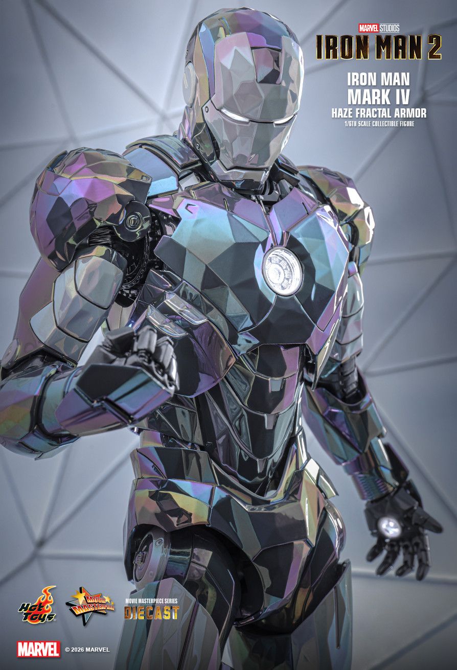 Hot Toys MMS855D79 - Marvel Comics - Iron Man 2 - Iron Man Mark IV Haze Fractal Armor【Pre-Order】