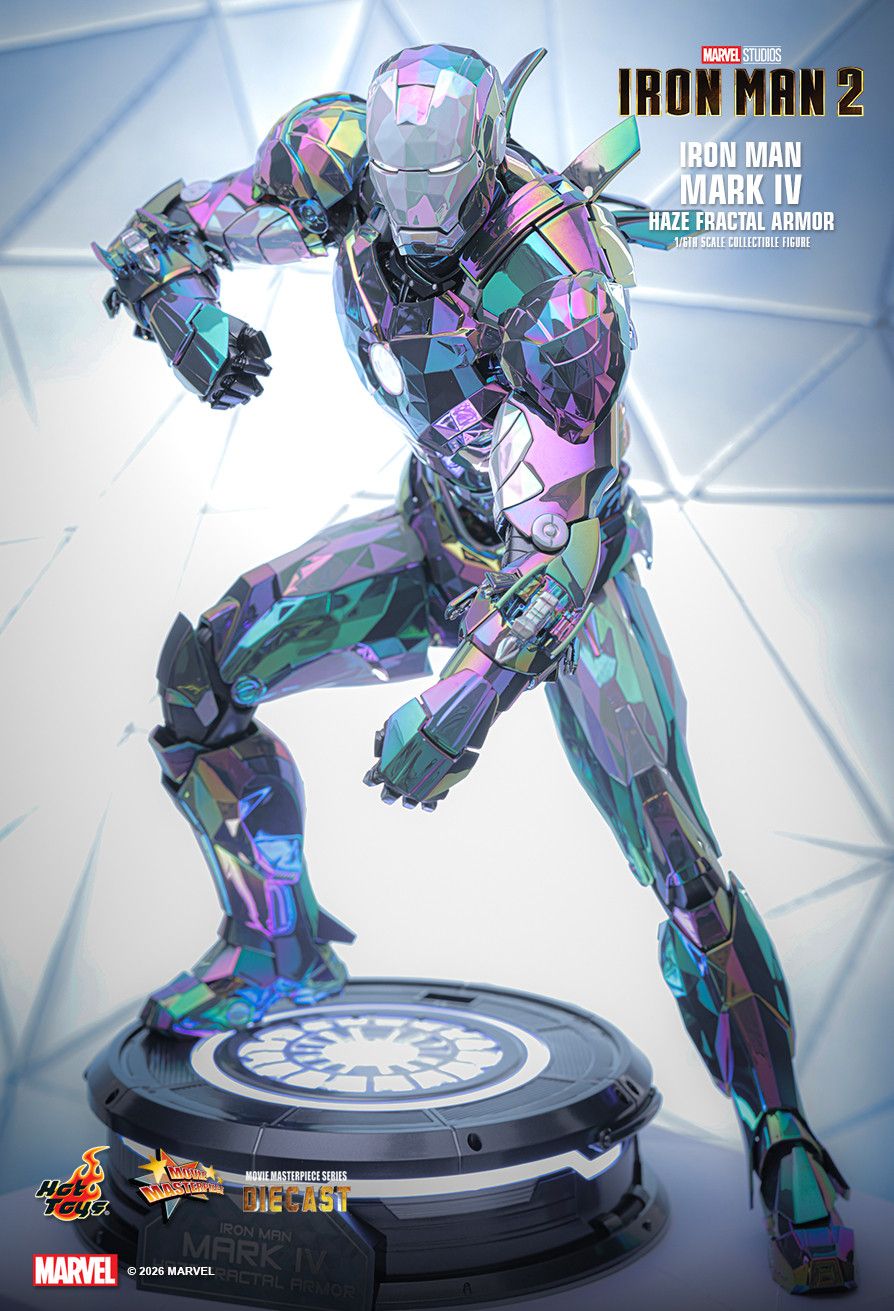 Hot Toys MMS855D79 - Marvel Comics - Iron Man 2 - Iron Man Mark IV Haze Fractal Armor【Pre-Order】