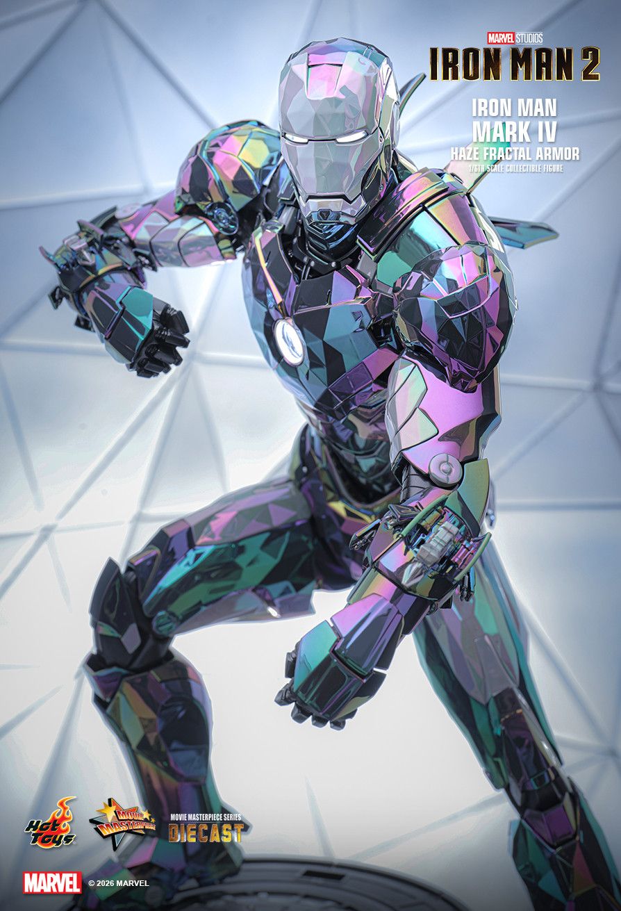 Hot Toys MMS855D79 - Marvel Comics - Iron Man 2 - Iron Man Mark IV Haze Fractal Armor【Pre-Order】