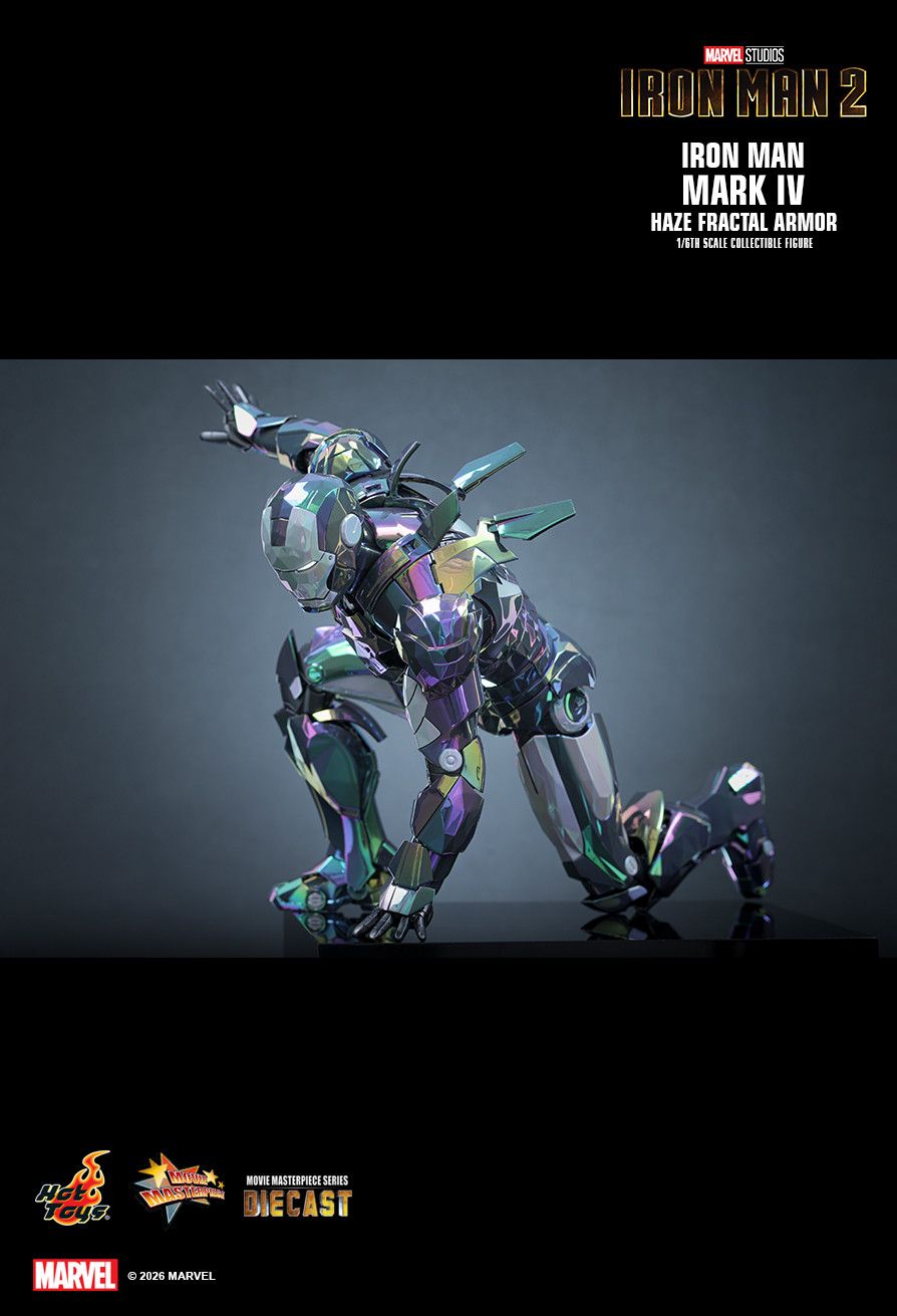 Hot Toys MMS855D79 - Marvel Comics - Iron Man 2 - Iron Man Mark IV Haze Fractal Armor【Pre-Order】