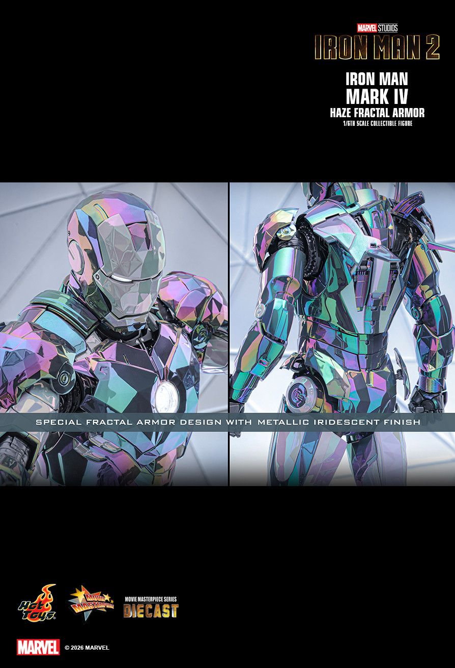 Hot Toys MMS855D79 - Marvel Comics - Iron Man 2 - Iron Man Mark IV Haze Fractal Armor【Pre-Order】