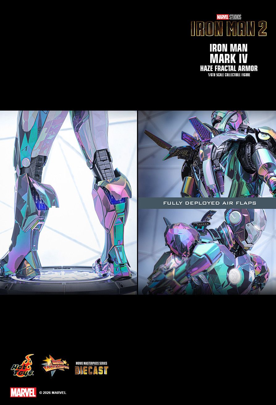 Hot Toys MMS855D79 - Marvel Comics - Iron Man 2 - Iron Man Mark IV Haze Fractal Armor【Pre-Order】