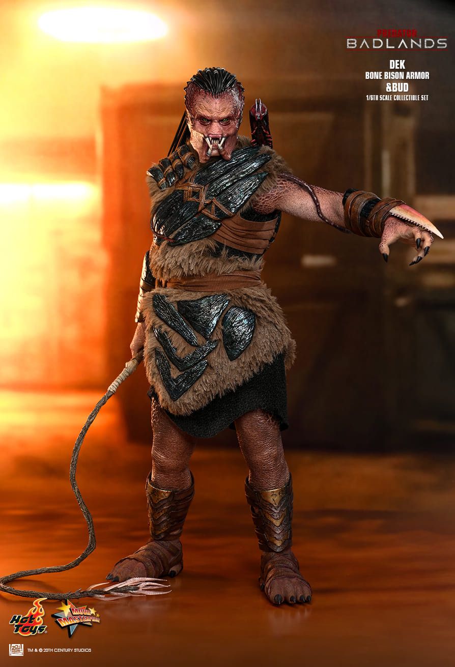 Hot Toys MMS873 - Predator : Badlands - Dek Bone Bison Armor & Bud【Pre-Order】