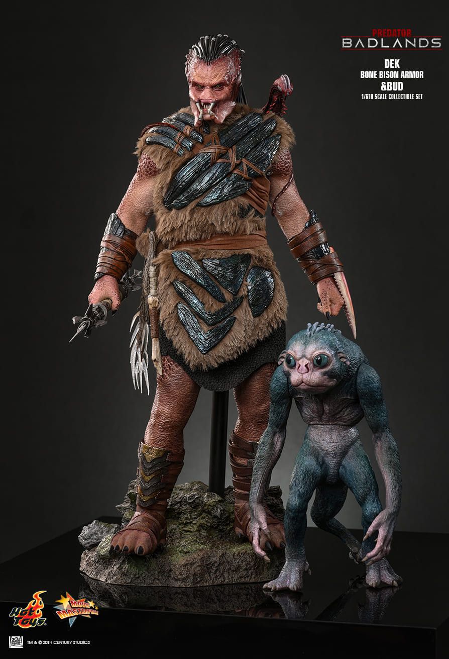Hot Toys MMS873 - Predator : Badlands - Dek Bone Bison Armor & Bud【Pre-Order】