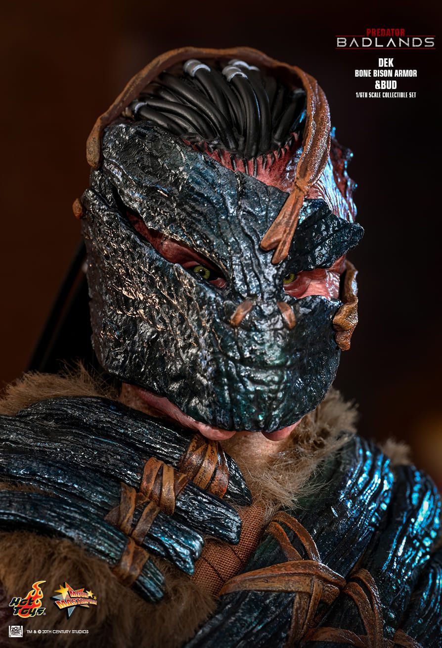 Hot Toys MMS873 - Predator : Badlands - Dek Bone Bison Armor & Bud【Pre-Order】