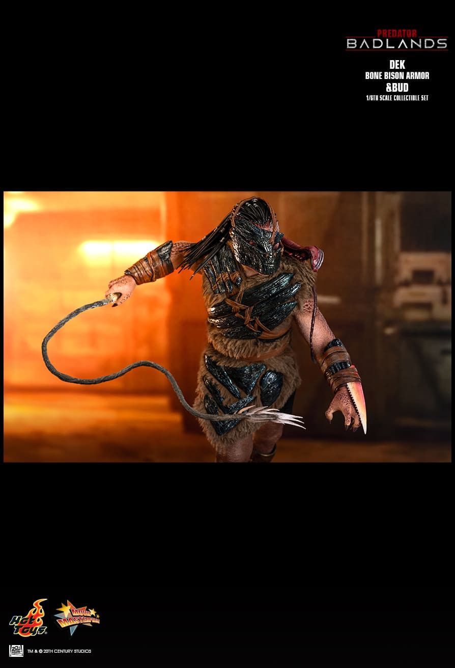 Hot Toys MMS873 - Predator : Badlands - Dek Bone Bison Armor & Bud【Pre-Order】