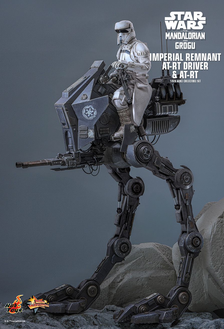 Hot Toys MMS875 - Star Wars : The Mandalorian & Grogu - Imperial Remnant AT-RT Driver & AT-RT【Pre-Order】