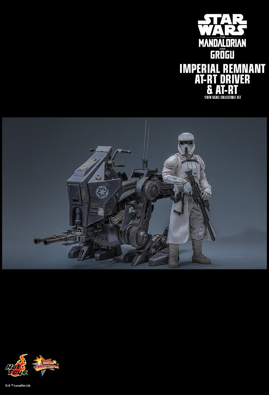 Hot Toys MMS875 - Star Wars : The Mandalorian & Grogu - Imperial Remnant AT-RT Driver & AT-RT【Pre-Order】