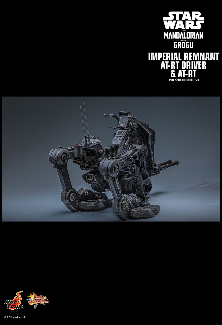 Hot Toys MMS875 - Star Wars : The Mandalorian & Grogu - Imperial Remnant AT-RT Driver & AT-RT【Pre-Order】