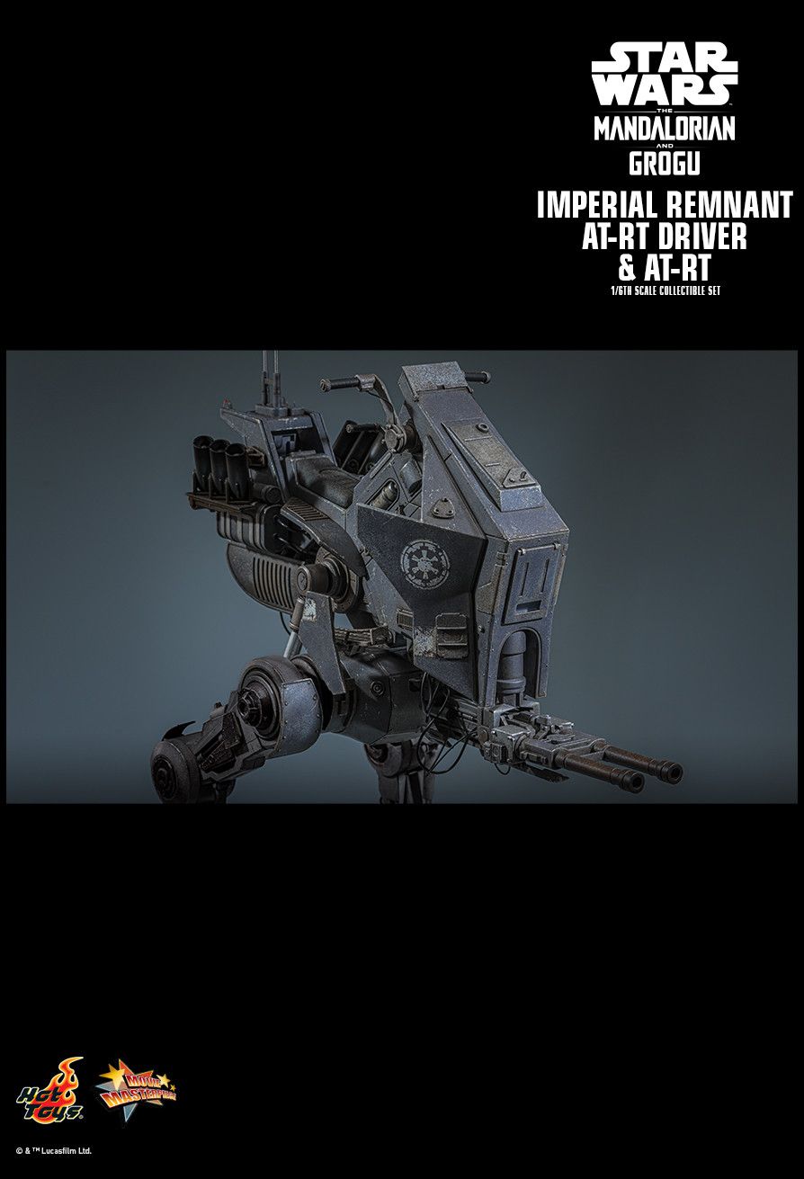 Hot Toys MMS875 - Star Wars : The Mandalorian & Grogu - Imperial Remnant AT-RT Driver & AT-RT【Pre-Order】