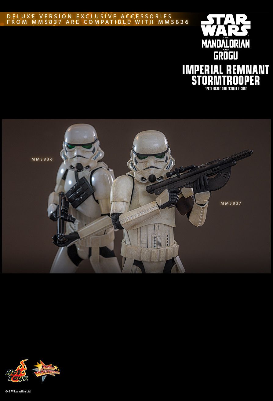 Hot Toys MMS836 - Star Wars : The Mandalorian & Grogu - Imperial Remnant Stormtrooper【Pre-Order】
