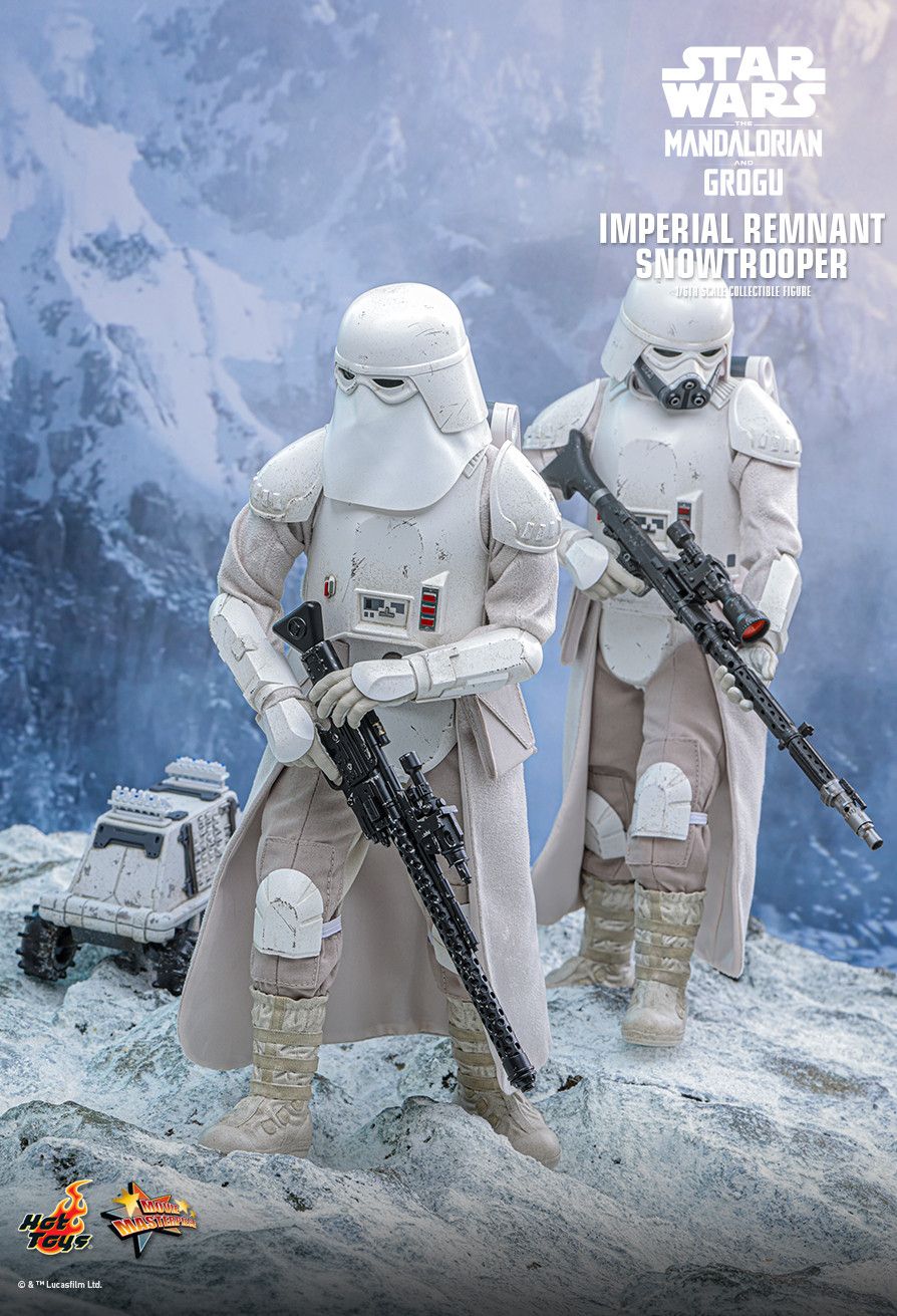Hot Toys MMS838 - Star Wars : The Mandalorian & Grogu - Imperial Remnant Snowtrooper【Pre-Order】