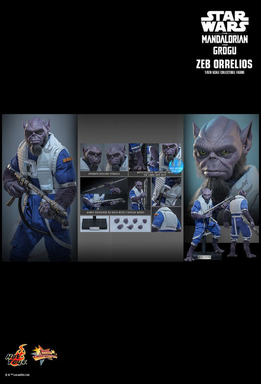 Hot Toys MMS876 - Star Wars : The Mandalorian & Grogu - Zeb Orrelios【Pre-Order】
