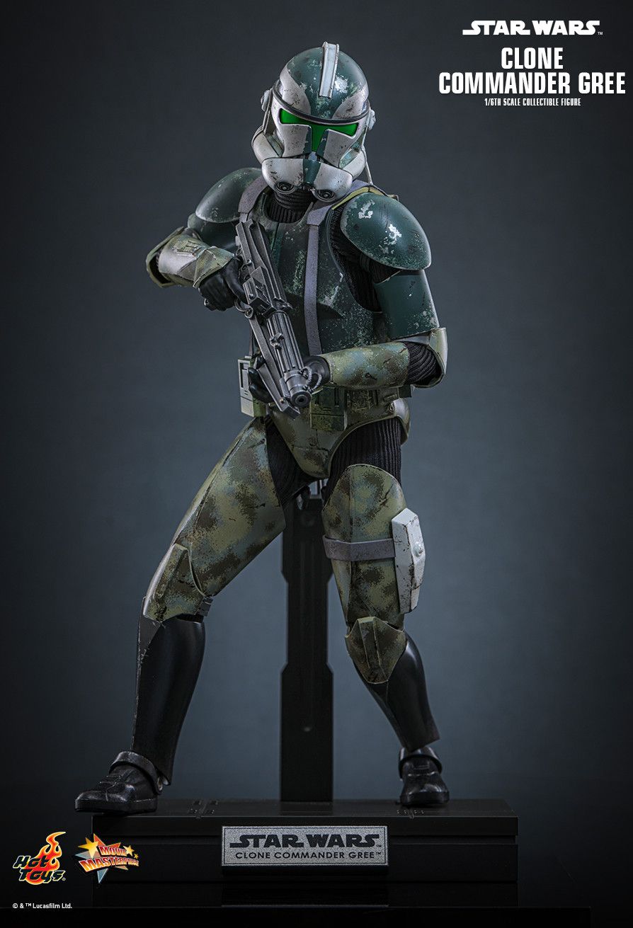 Hot Toys MMS877 - Star Wars : Revenge Of The Sith - Clone Commander Gree【Pre-Order】