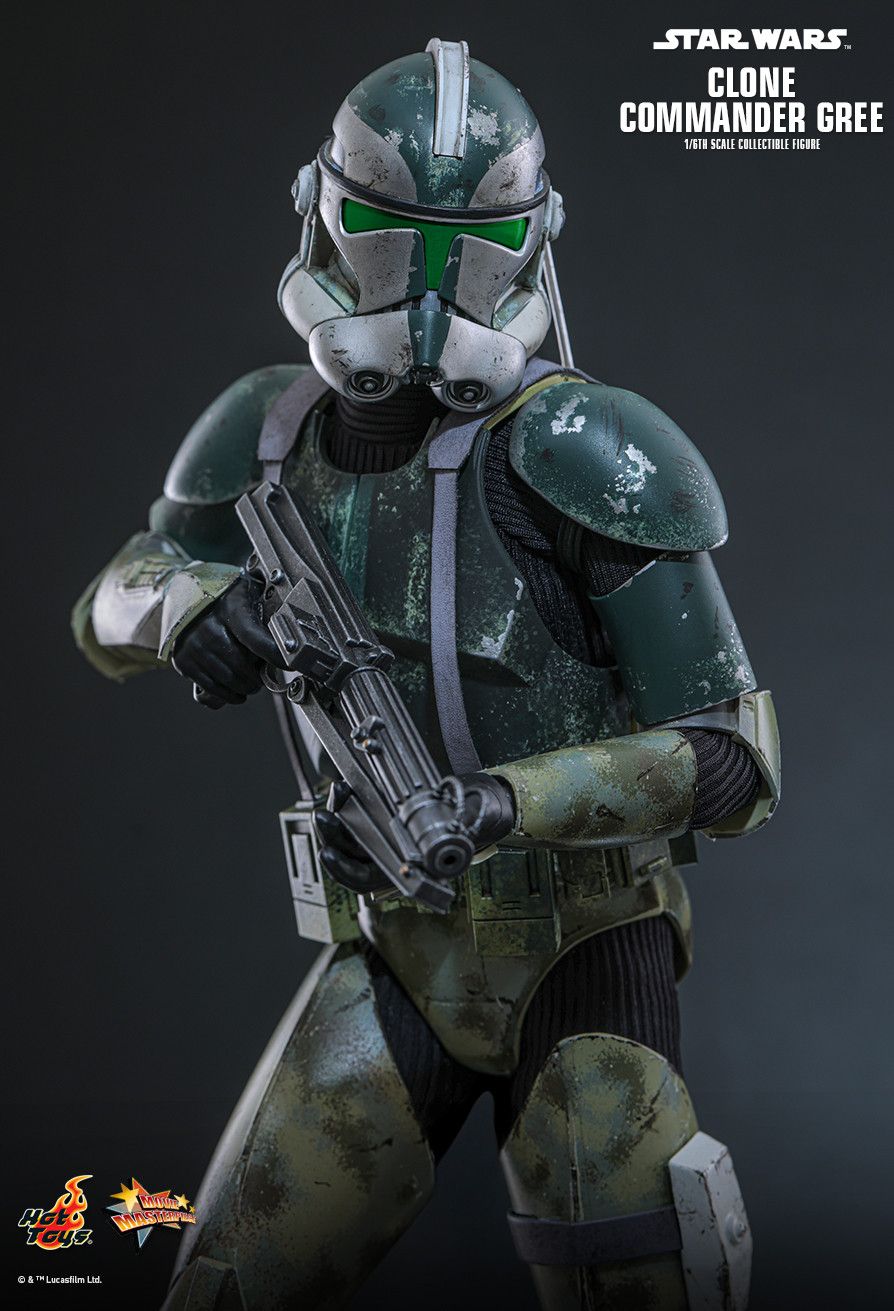 Hot Toys MMS877 - Star Wars : Revenge Of The Sith - Clone Commander Gree【Pre-Order】