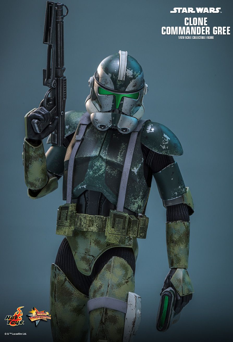 Hot Toys MMS877 - Star Wars : Revenge Of The Sith - Clone Commander Gree【Pre-Order】