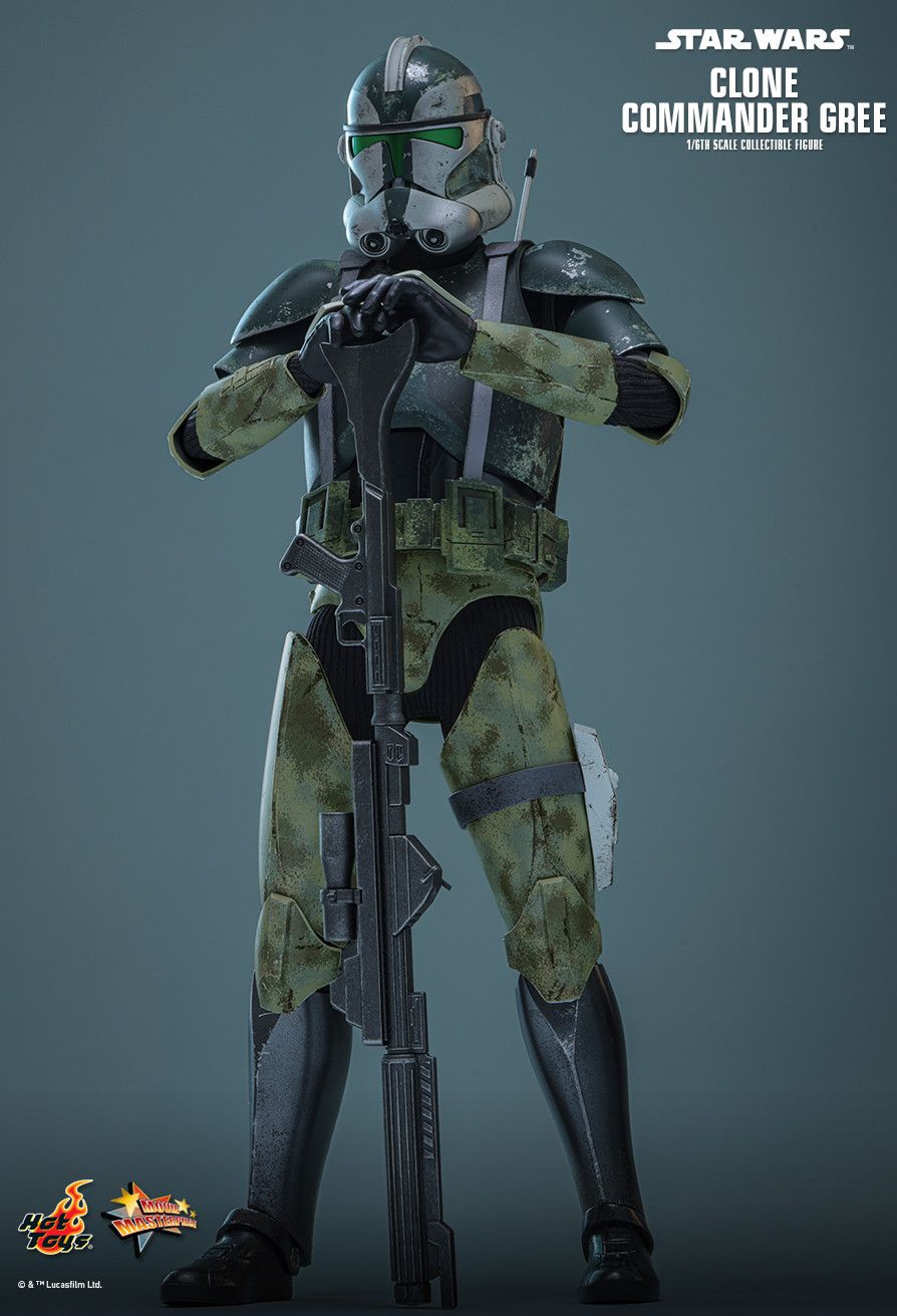 Hot Toys MMS877 - Star Wars : Revenge Of The Sith - Clone Commander Gree【Pre-Order】