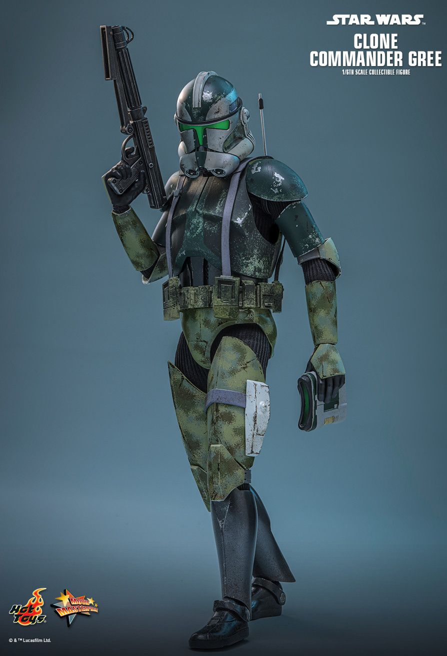 Hot Toys MMS877 - Star Wars : Revenge Of The Sith - Clone Commander Gree【Pre-Order】