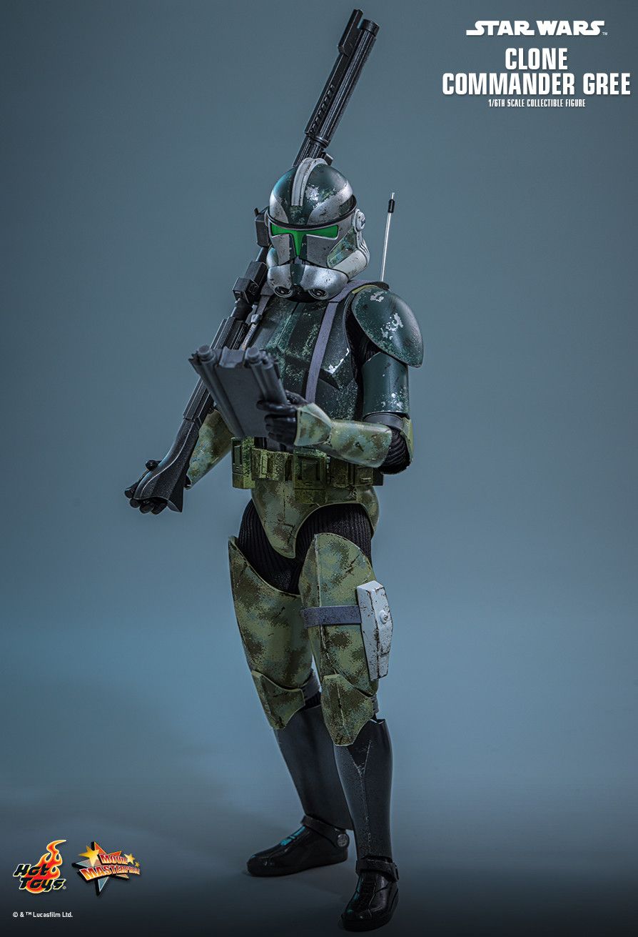 Hot Toys MMS877 - Star Wars : Revenge Of The Sith - Clone Commander Gree【Pre-Order】