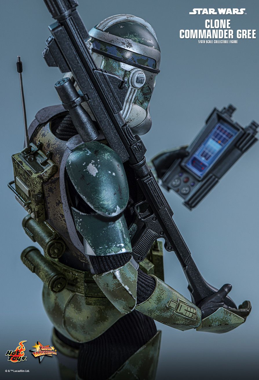 Hot Toys MMS877 - Star Wars : Revenge Of The Sith - Clone Commander Gree【Pre-Order】