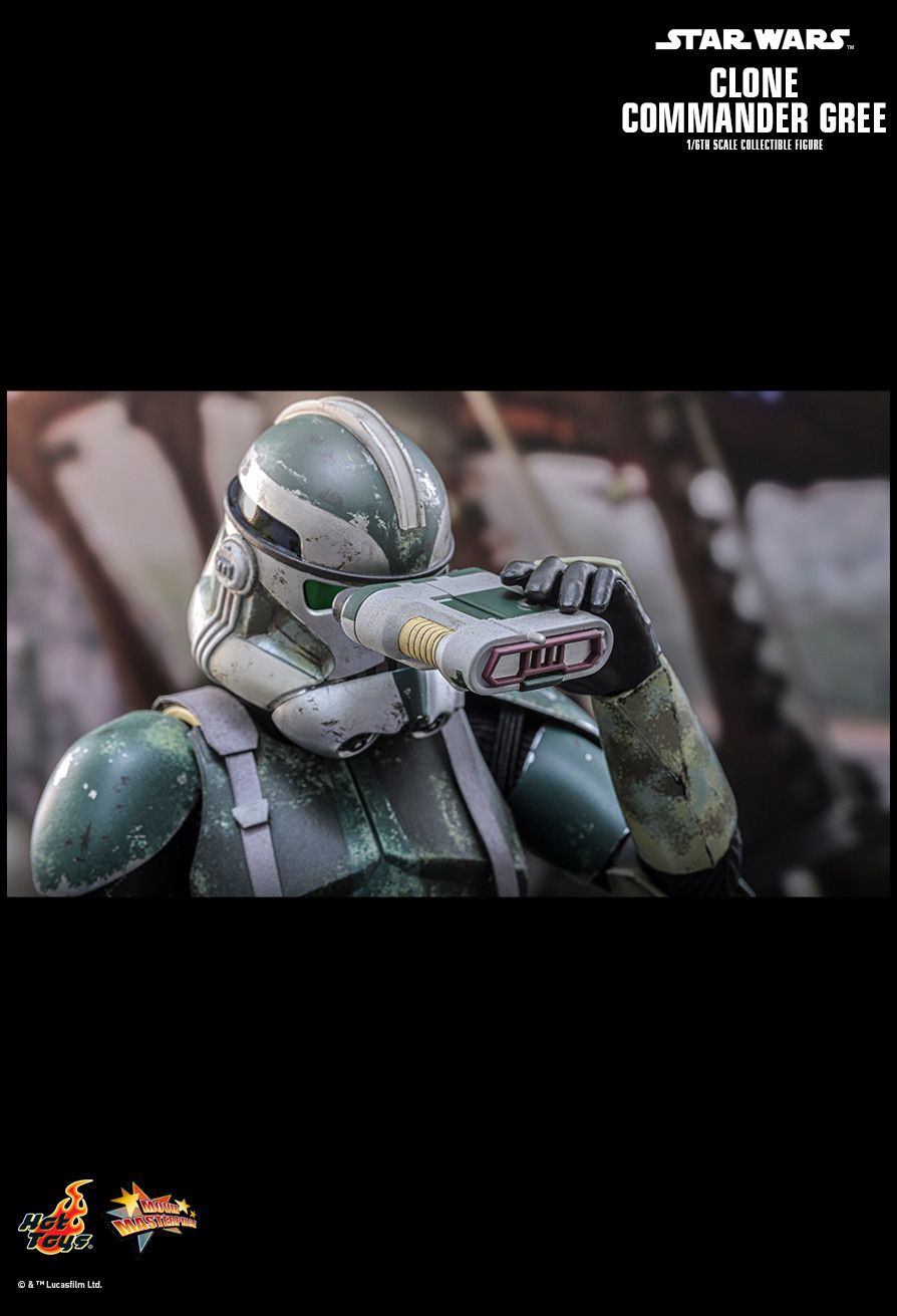 Hot Toys MMS877 - Star Wars : Revenge Of The Sith - Clone Commander Gree【Pre-Order】