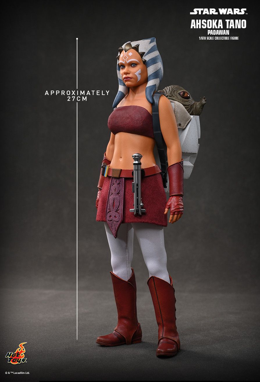 Hot Toys TMS170 - Star Wars: The Clone Wars - Ahsoka Tano Padawan & Rotta the Huttlet【Pre-Order】