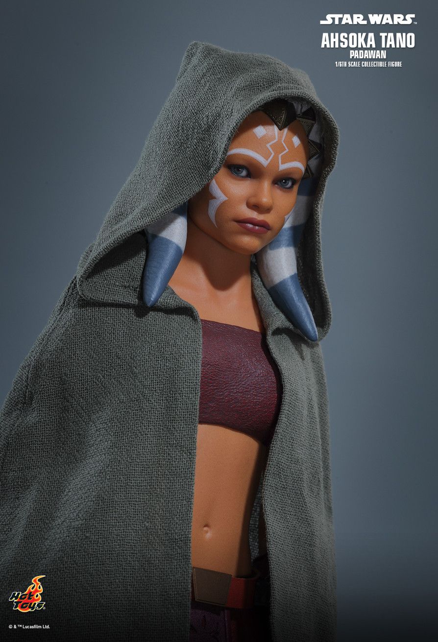 Hot Toys TMS170 - Star Wars: The Clone Wars - Ahsoka Tano Padawan & Rotta the Huttlet【Pre-Order】