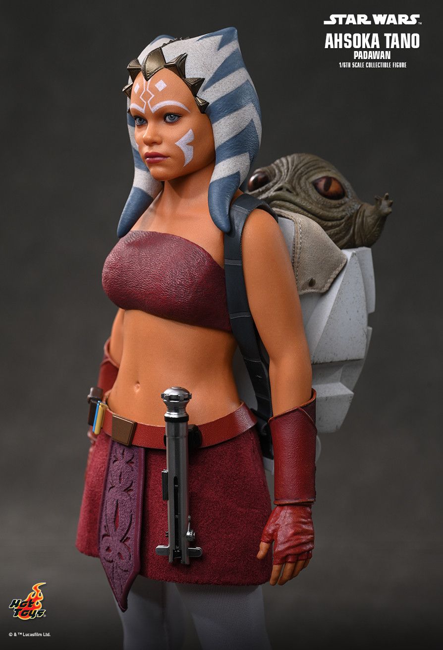 Hot Toys TMS170 - Star Wars: The Clone Wars - Ahsoka Tano Padawan & Rotta the Huttlet【Pre-Order】