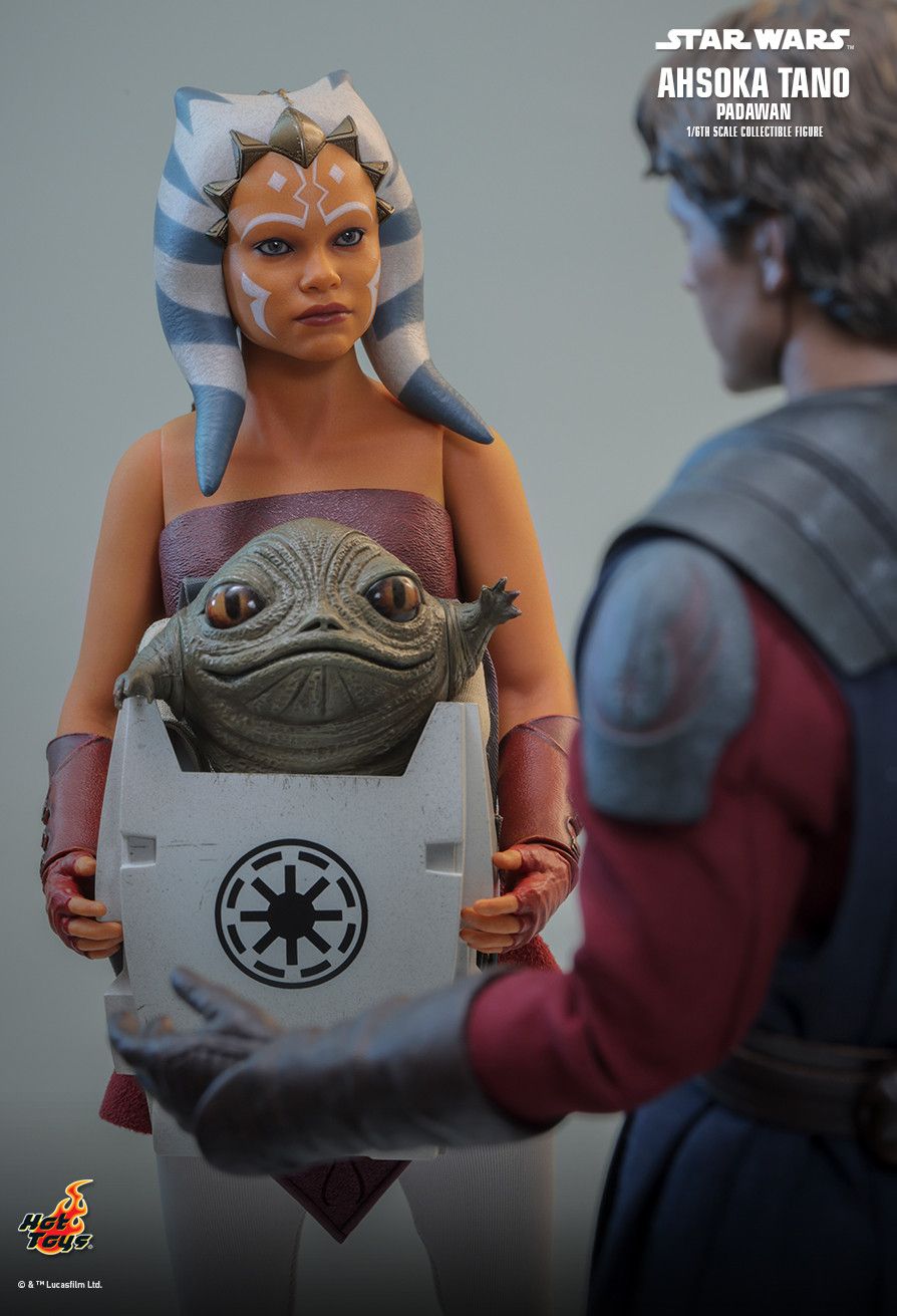 Hot Toys TMS170 - Star Wars: The Clone Wars - Ahsoka Tano Padawan & Rotta the Huttlet【Pre-Order】