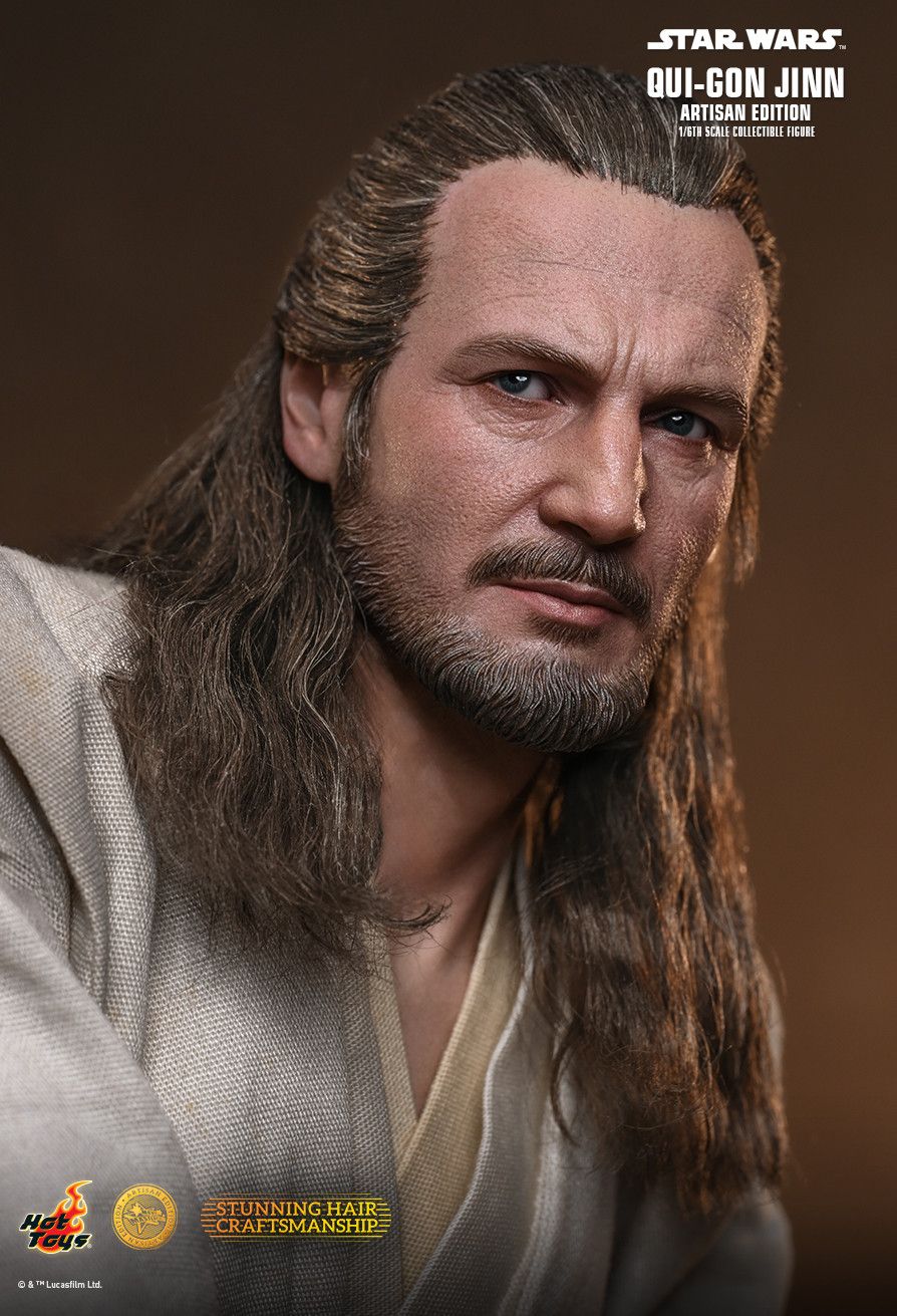 Hot Toys MMS881AE - Star Wars : The Phantom Menace - Qui Gon Jinn【Pre-Order】
