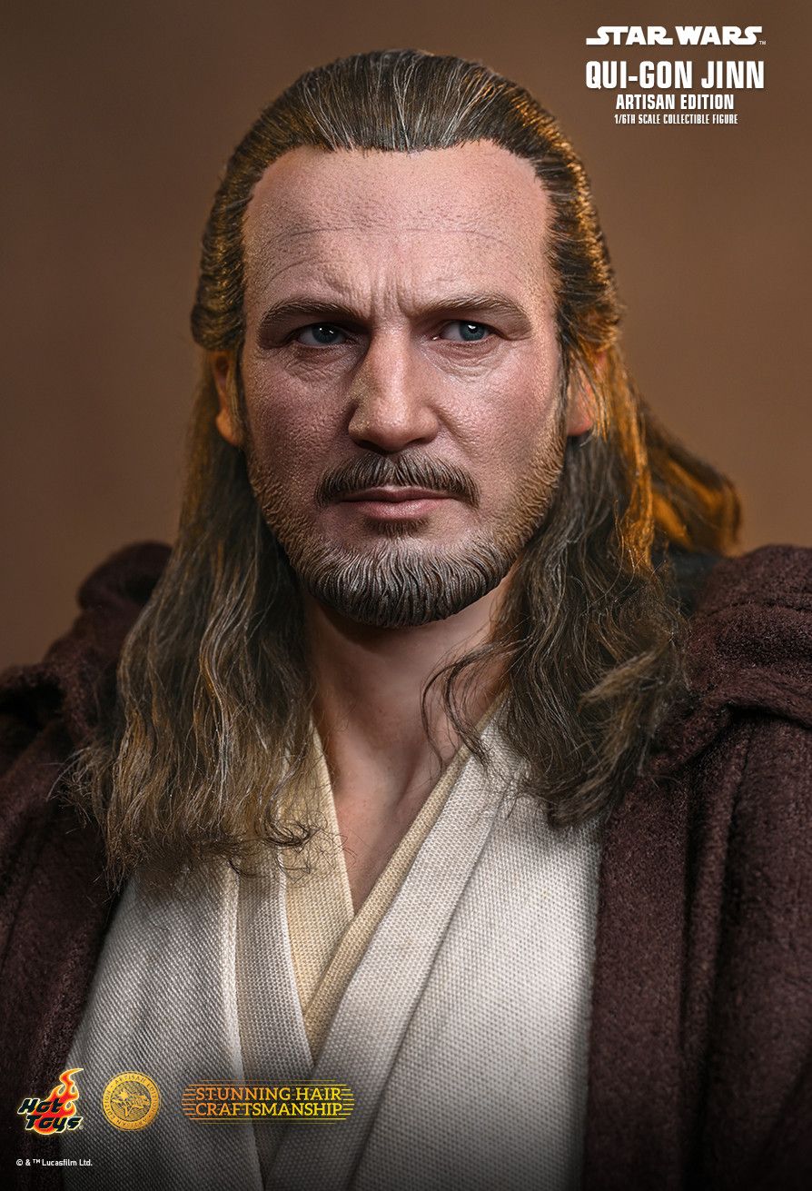 Hot Toys MMS881AE - Star Wars : The Phantom Menace - Qui Gon Jinn【Pre-Order】