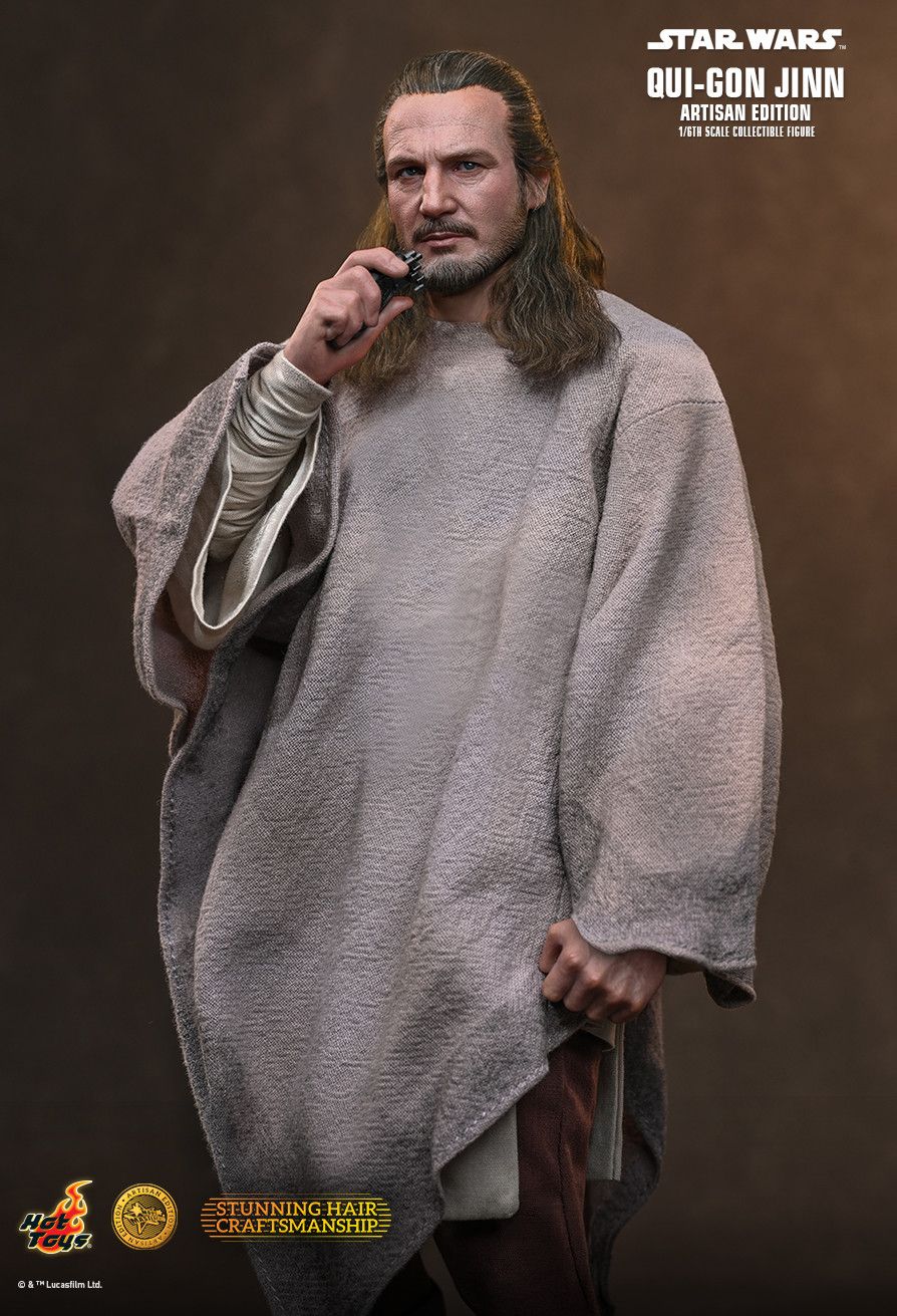 Hot Toys MMS881AE - Star Wars : The Phantom Menace - Qui Gon Jinn【Pre-Order】