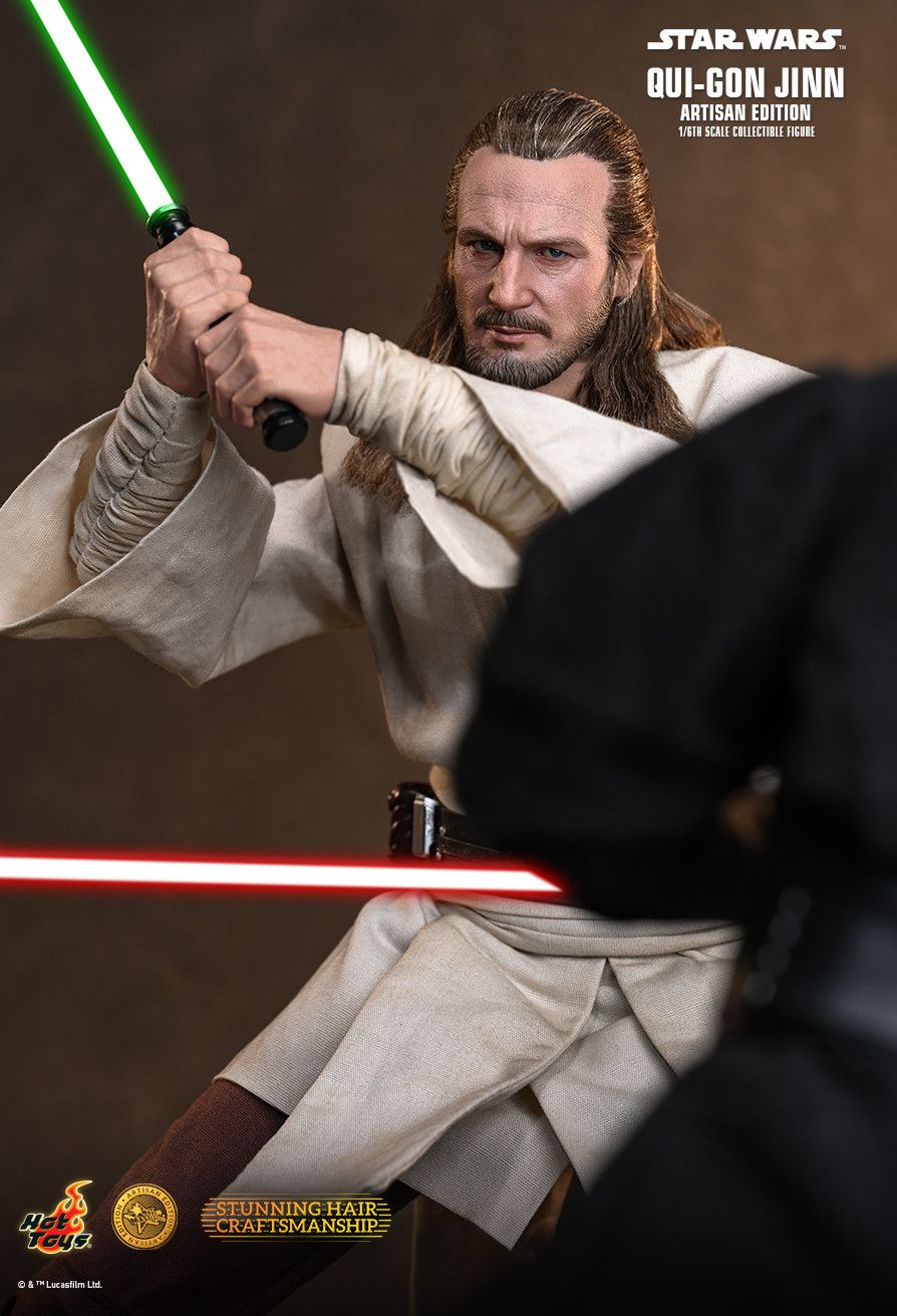 Hot Toys MMS881AE - Star Wars : The Phantom Menace - Qui Gon Jinn【Pre-Order】