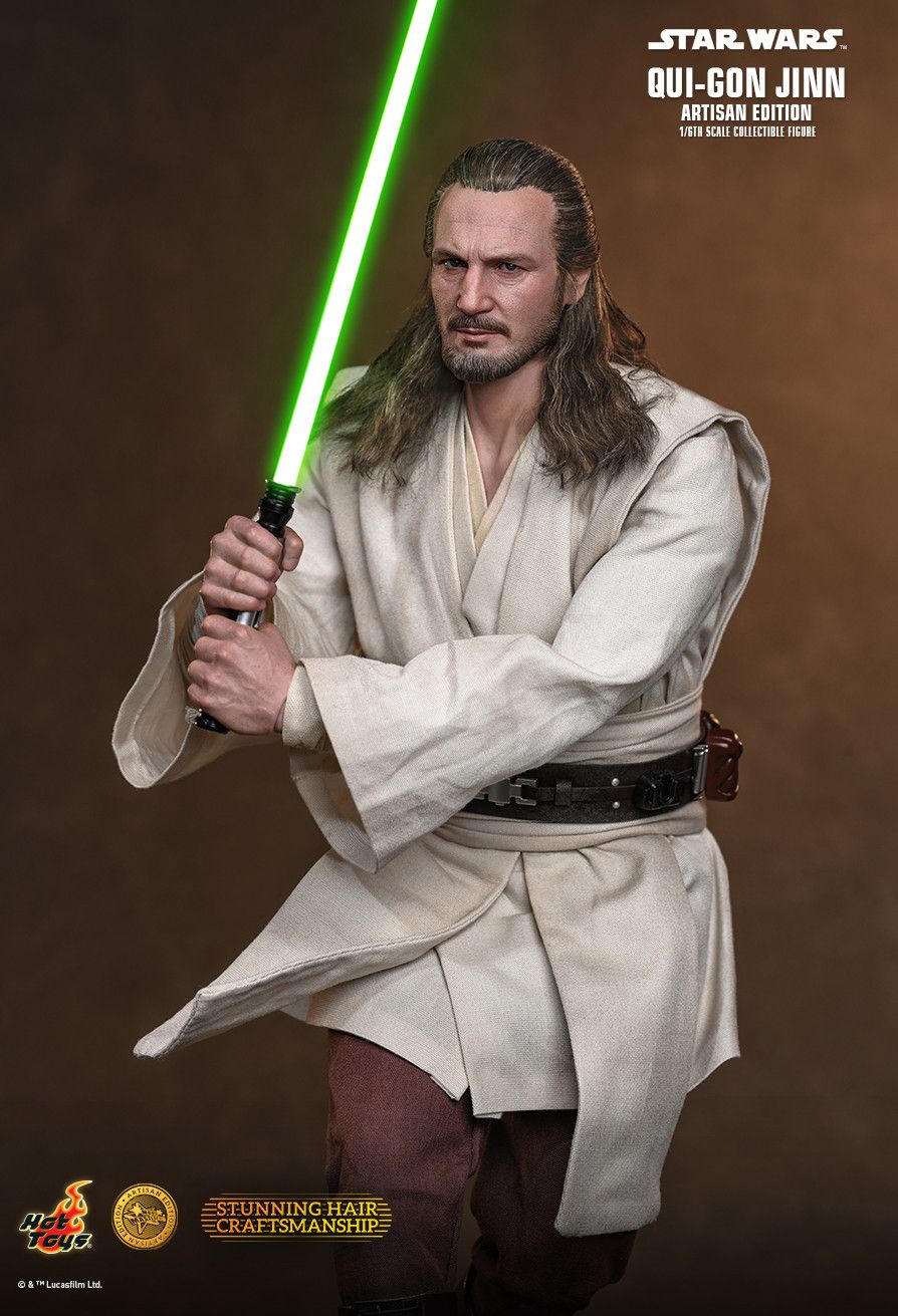 Hot Toys MMS881AE - Star Wars : The Phantom Menace - Qui Gon Jinn【Pre-Order】