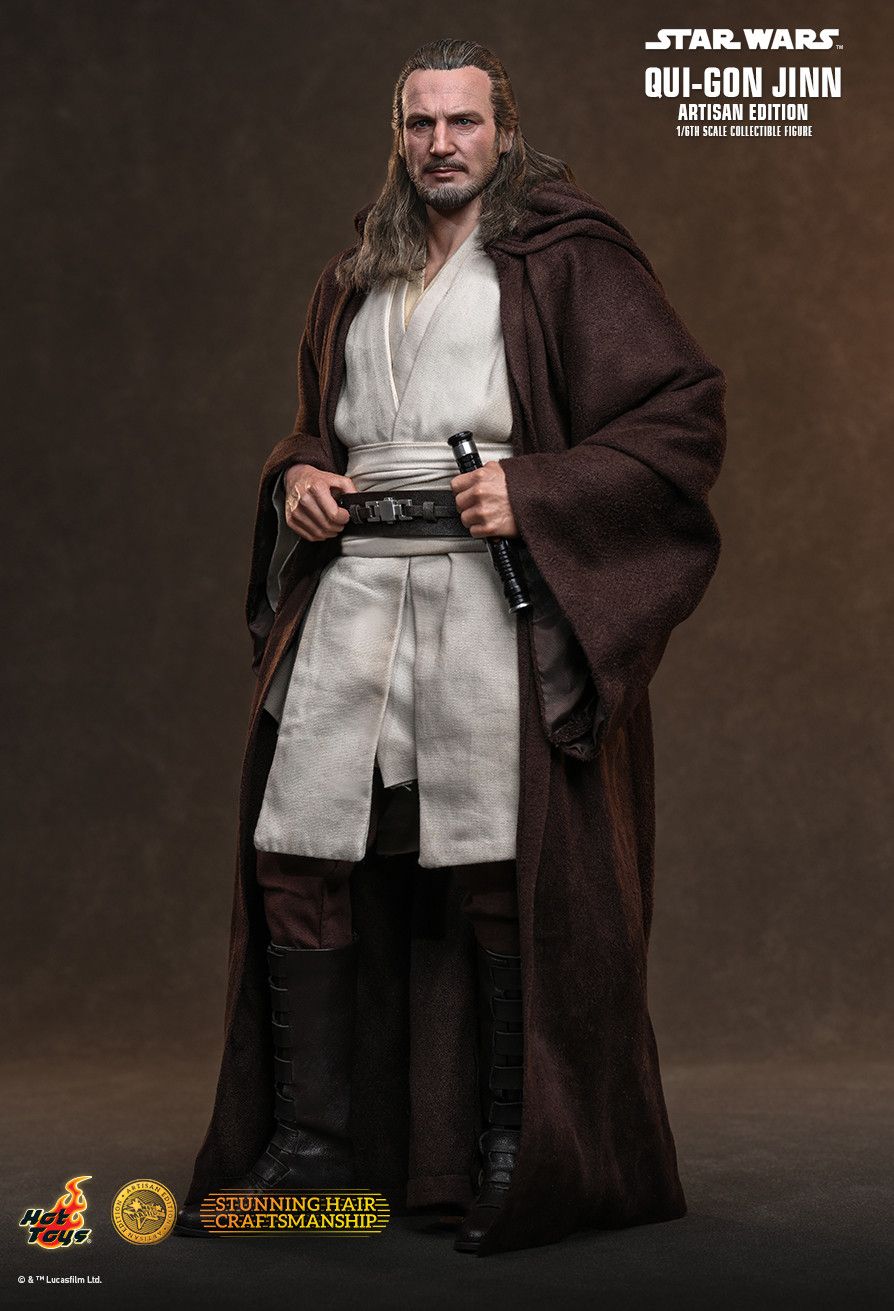 Hot Toys MMS881AE - Star Wars : The Phantom Menace - Qui Gon Jinn【Pre-Order】